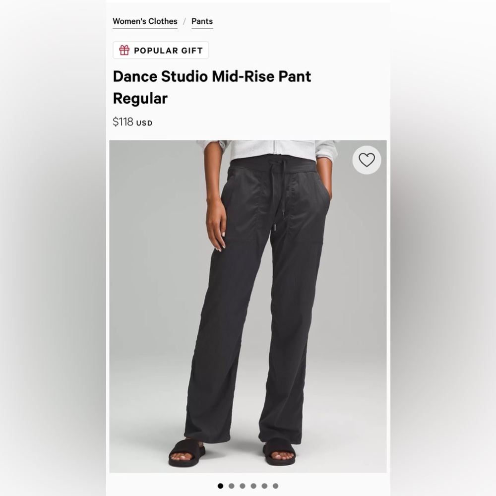 Lululemon Studio Yoga Pants